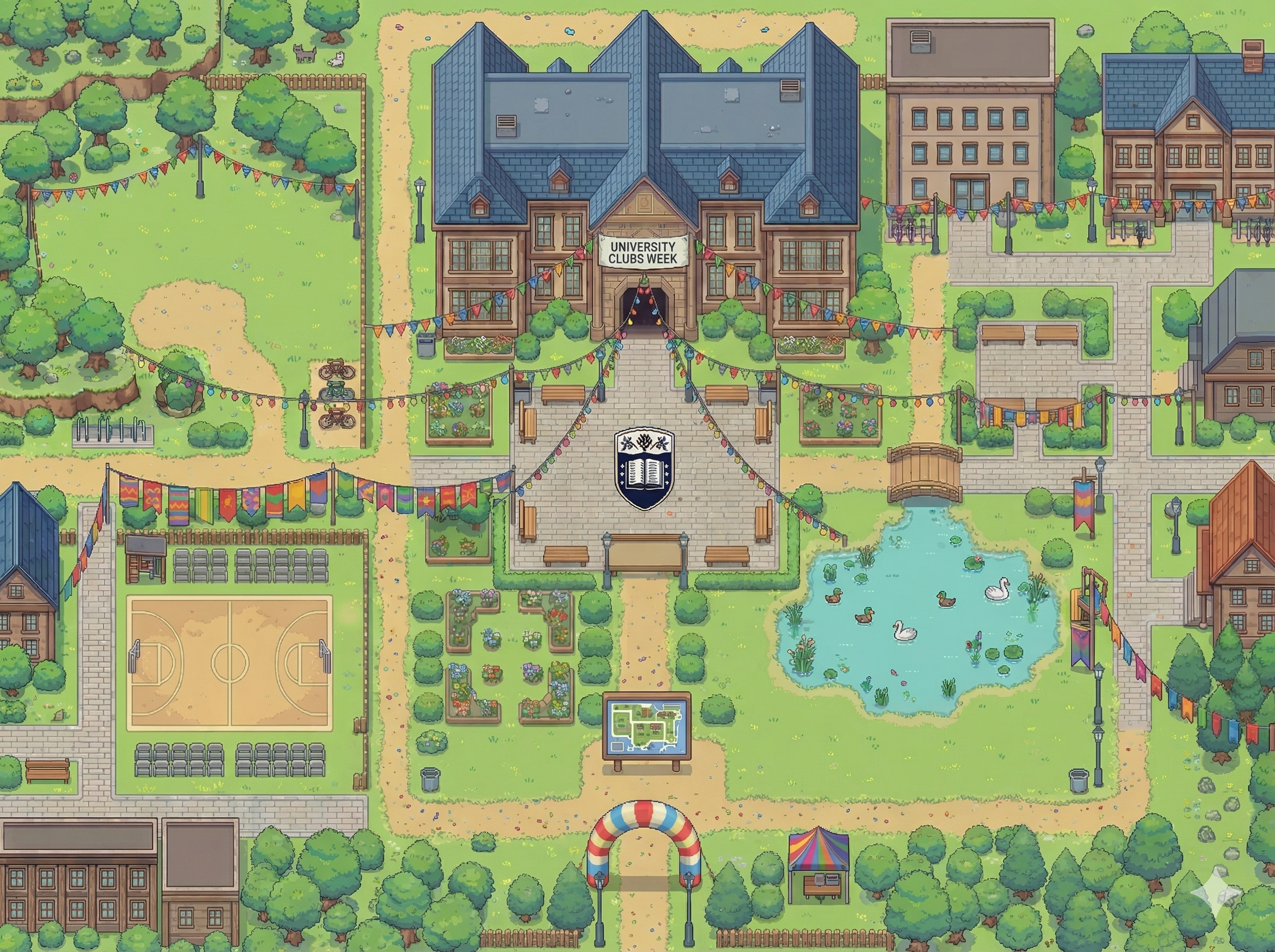 Virtual Market Arena Map